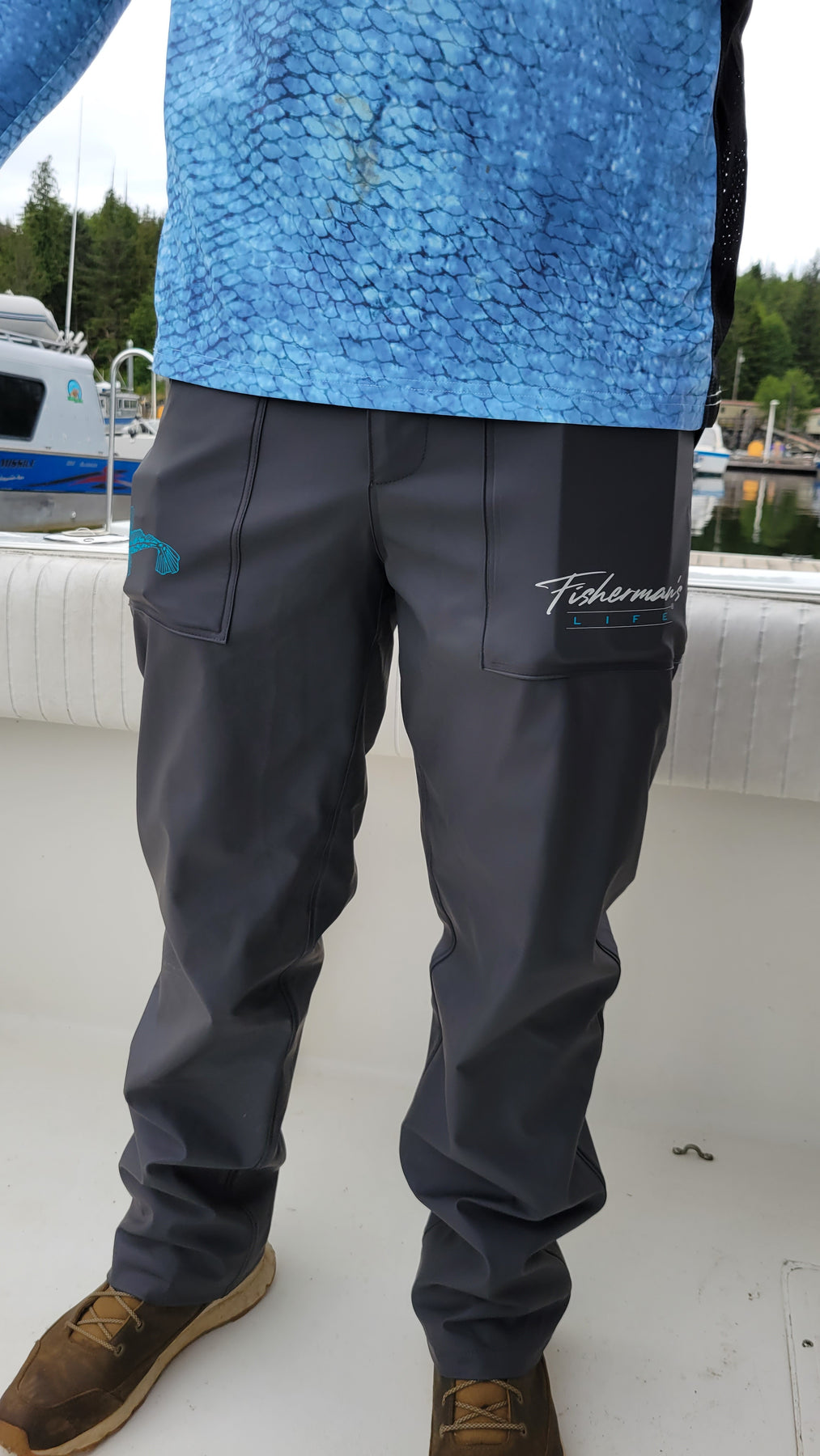 Men Winter Fleece Lined Cargo Pants Casual Warm Long Pants Waterproof  Trousers | eBay