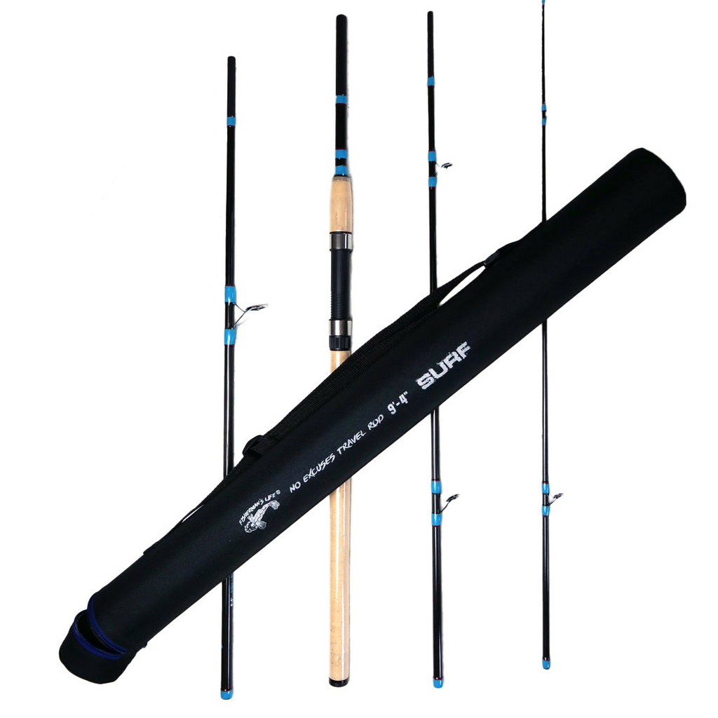 4 piece fishing pole Goture Travel Rods,4 Fishing with Case/Bag,Portable GOTURE smd SMD664ULFS 2 Red Truck Diesel 4wt 7ft