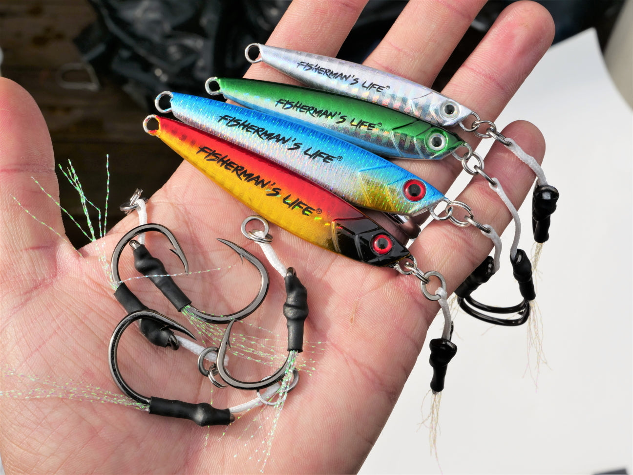 Hook Up Baits Custom XL 6 Soft Fishing Jig (Color: Red Crab / 2oz