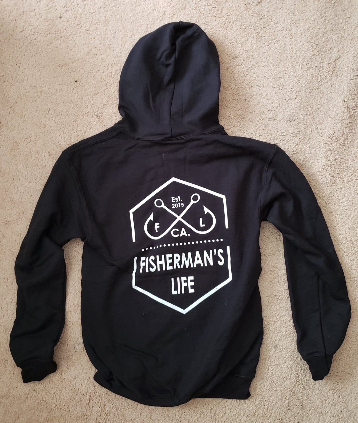 Fisherman's Life® Lingcod & Logo Zip-up Hoodie