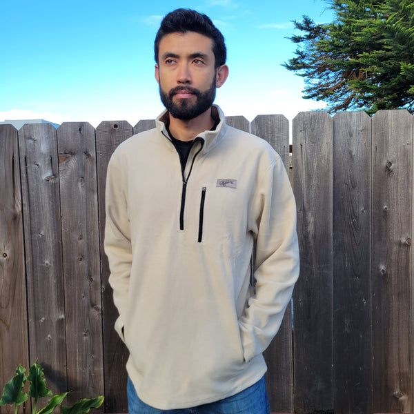 Fleece with clearance chest pocket