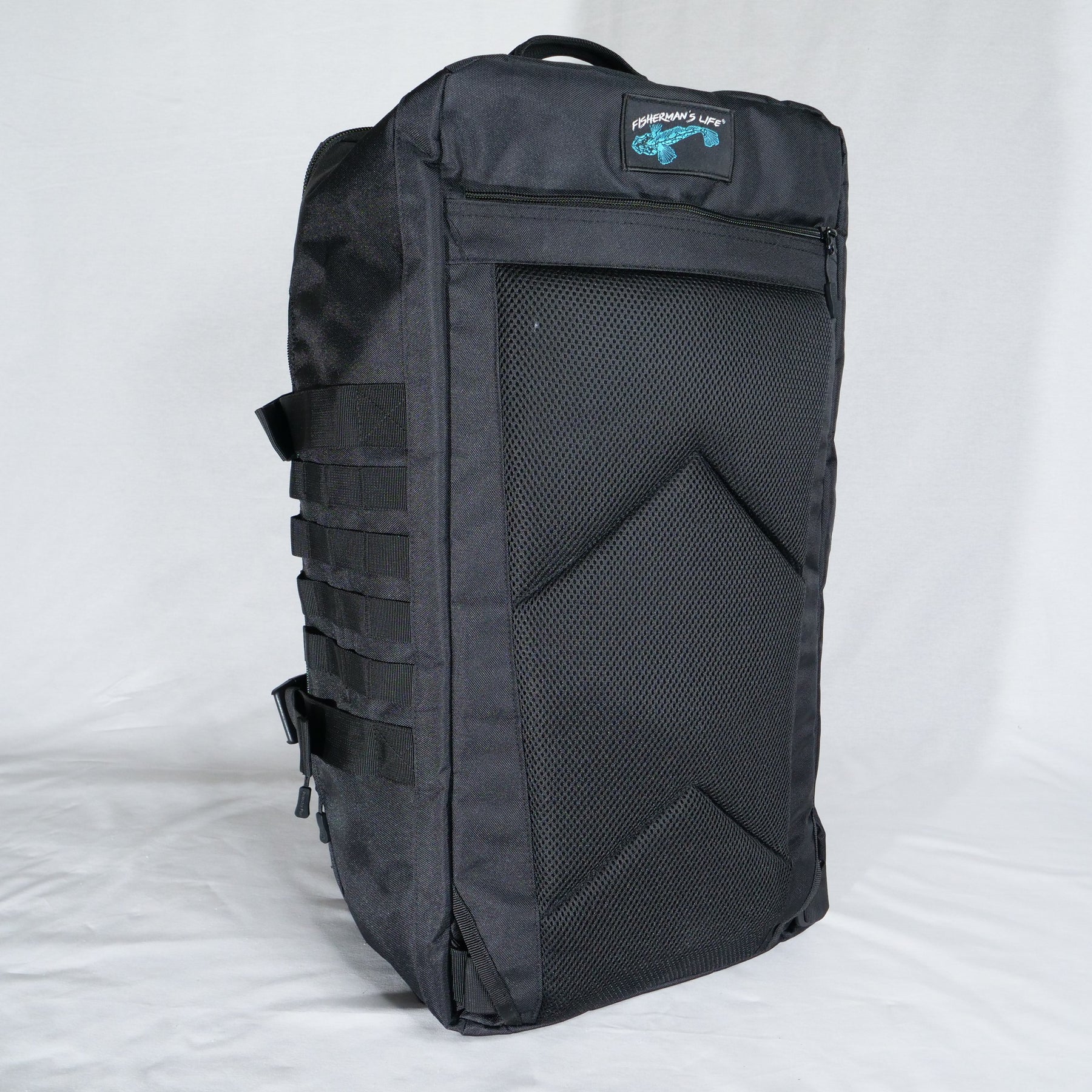 Fisherman's Life XL Backpack: Water-resistant, Carry-On Ready, Rod
