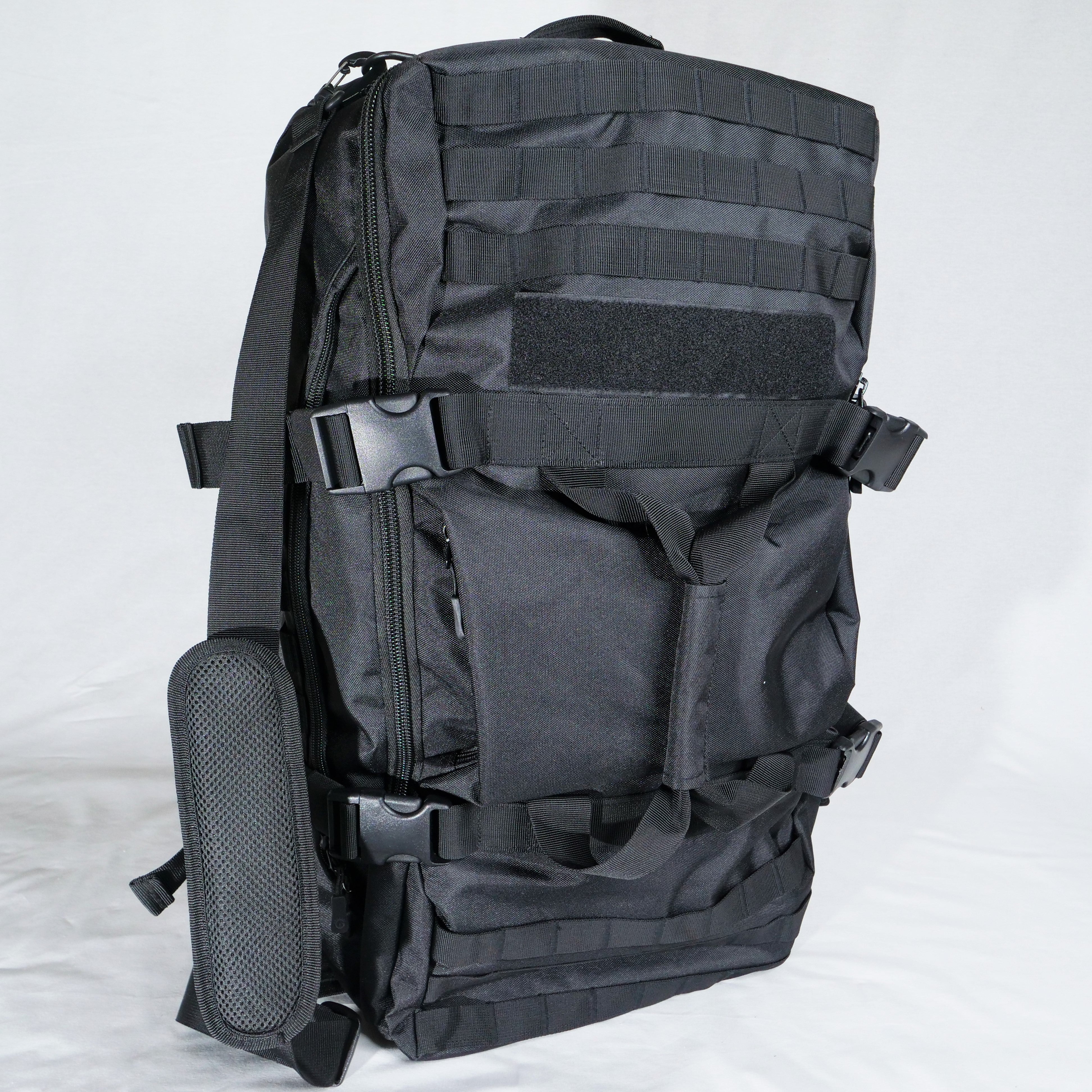 Fisherman's Life XL Backpack: Water-resistant, Carry-On Ready, Rod Holders, Molle Straps for Accessories