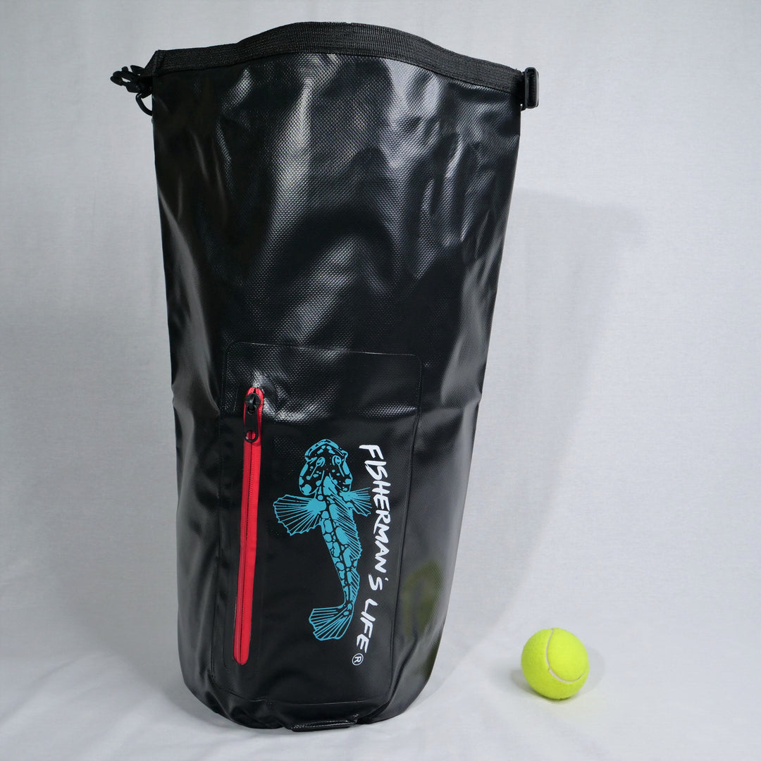 30L Drybag w/ Front Pocket and Waterproof Zipper – Fisherman's Life®